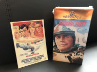 Vintage GRAND PRIX movie VHS & postcard. Wrapped. NOS.