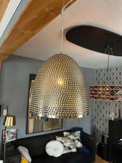 Lustre plafonnier suspension., View more