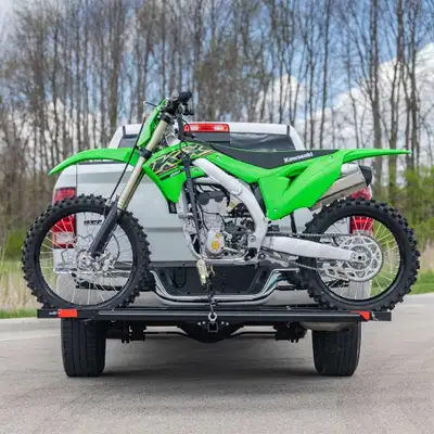 • This carrier is a prefect tool to haul your motocross bike, off road dirt bikes, Street bikes and...