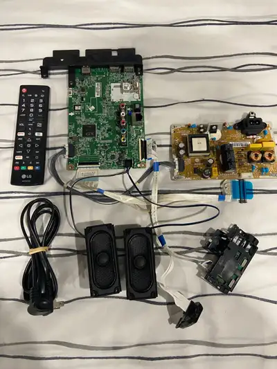 LG smart TV motherboard and parts, View more