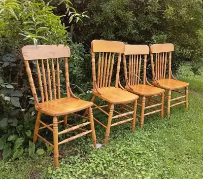 Four Bass River Dining Chairs, View more