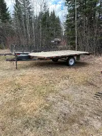 2 place sled trailer