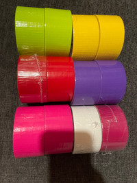 Coloured duct tape