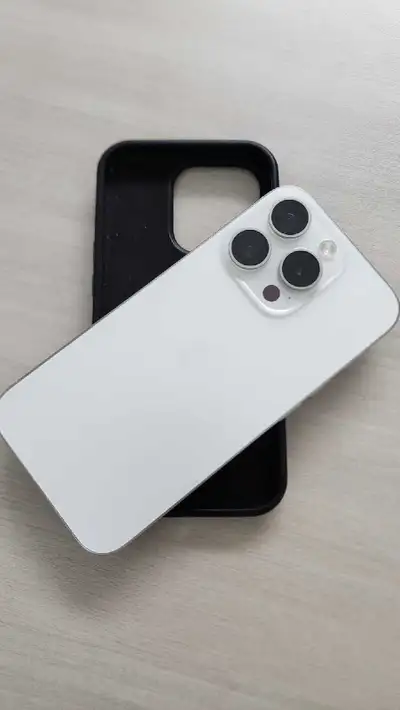 iphone 15 pro white, View more