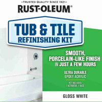 RUST-OLEUM tub & tile refinishing kit