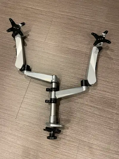 Dual monitor arms, View more