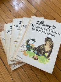 Disney's Wonderful World of Knowledge 1971  Book Set 