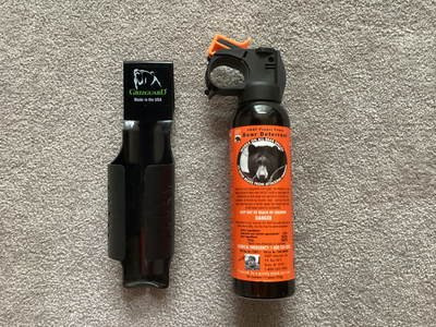 UDAP Bear Deterrent Spray and Holder, View more
