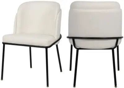 Philpott Vegan Leather Upholstered Side Chair (Set of 2) White, View more