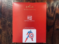 Hallmark 2020 Captain America Ornament, Marvel - RARE