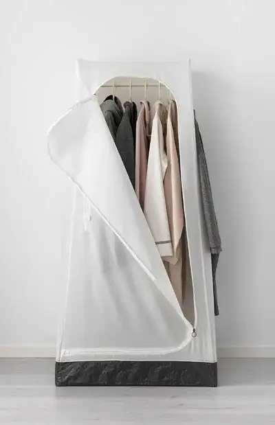 Portable Wardrobe - White, View more
