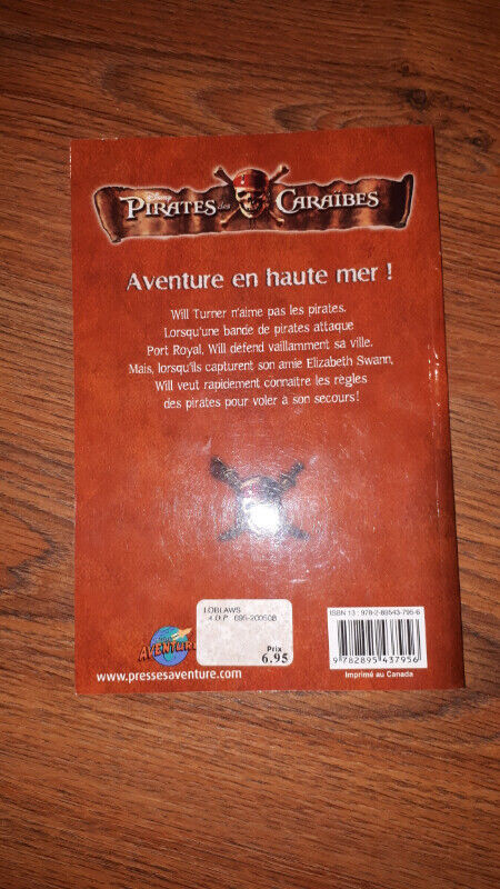 Pirates Caraïbe - Une Vie de Pirate "NEUF" dans Livres jeunesse et ados  à Ville de Montréal - Image 2