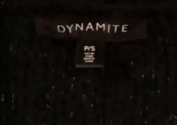 Black DYNAMITE Jacket, Small526670177775144961