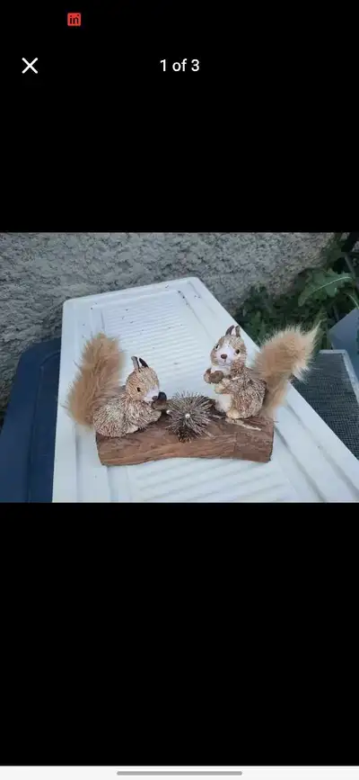 Squirrel garden decoration, View more