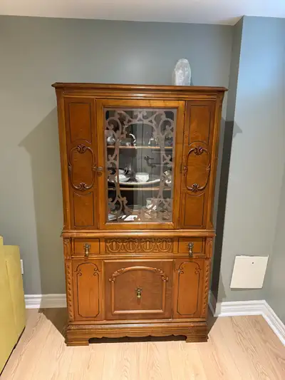 Antique Hutch Cabinet, View more