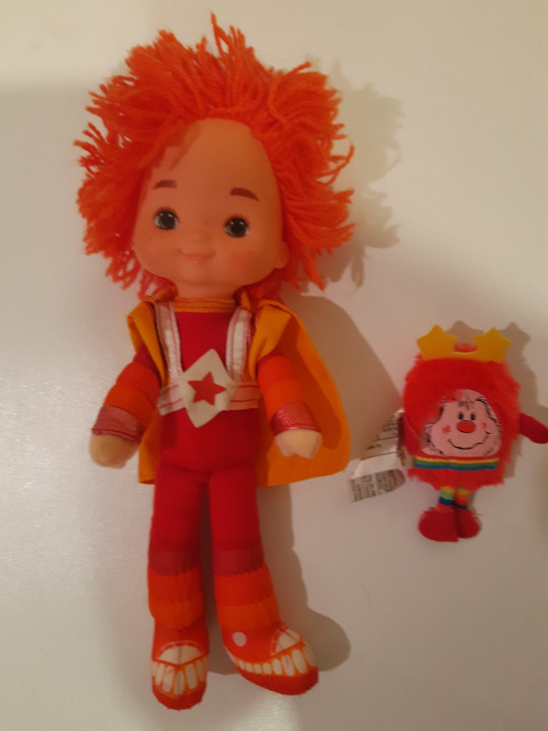 Vintage Rainbow Brite Red Butler plush doll with sprite in Toys & Games in Peterborough - Image 4