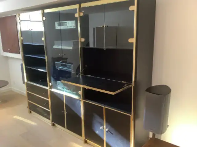 Wall unit/ curio/ bar/ stereo cabinet in Hutches & Display Cabinets in Kingston - Image 3
