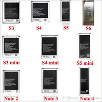 Batteries for Samsung Galaxy S3/S4/S5/S3mini/S4mini/Note 2/3/4/5