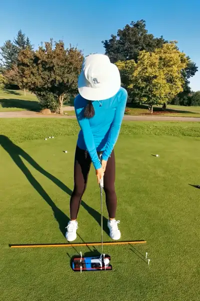 A99 Golf Putting Mirror w/Carry Bag Alignment training Aid, View more