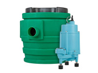 Little Giant-6JF2V2D Pit Plus JR 1HP Sewage Grinder Pump System