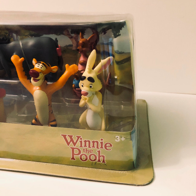 Disney Winnie The Pooh Figurine Playset 7 Figures Cake Toppers in Toys & Games in City of Toronto - Image 2
