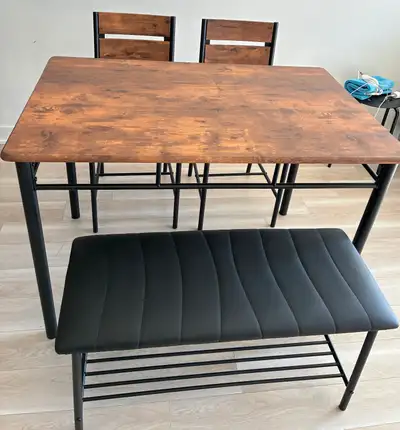 Wooden dining table set( 4 seater ), View more