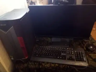 I am selling my Acer Nitro Gaming PC, my View Sonic Monitor, Lenovo Keyboard & Mouse, and Aver Media...