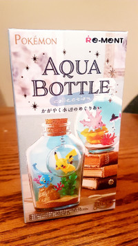 1 LEFT! Pokemon Mini Figures: Aqua Bottle 