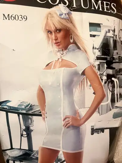 Women’s Operating Nurse Costume - Size: S/M, View more