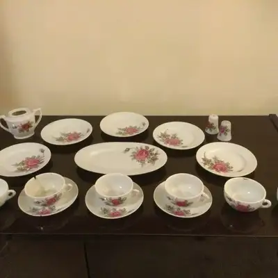 Vintage doll china tea sets mid century modern, View more