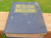 2 Vintage Auto Repair Manuals--1962 & 1964