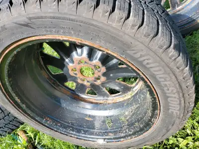 4- 205/50/R17 - NEW BRIDGESTONE BLIZZAK WS90 WINTER TIRES NO CHARGE RIMS / WHEELS - *Will Fit SUBARU...