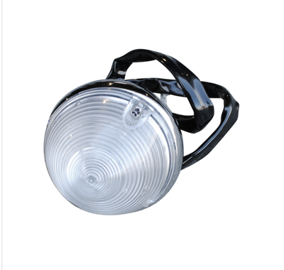 This Chevy park light assembly with clear lens fits: 1955-1957 Chevrolet Pickup Truck 1955-1957 GMC...