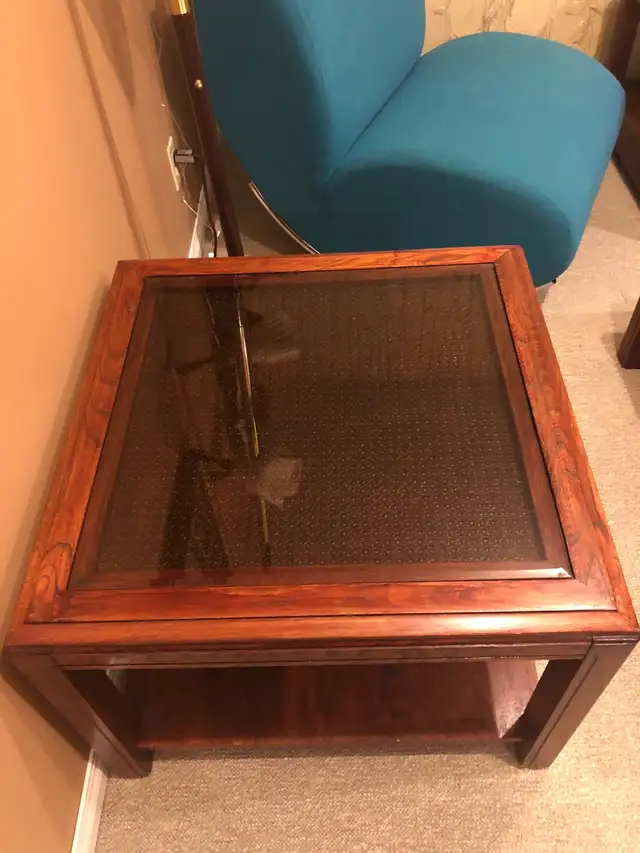 Coffee table and matching end tables- solid wood in Multi-item in Edmonton - Image 4