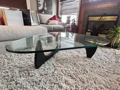 glass living room table, View more