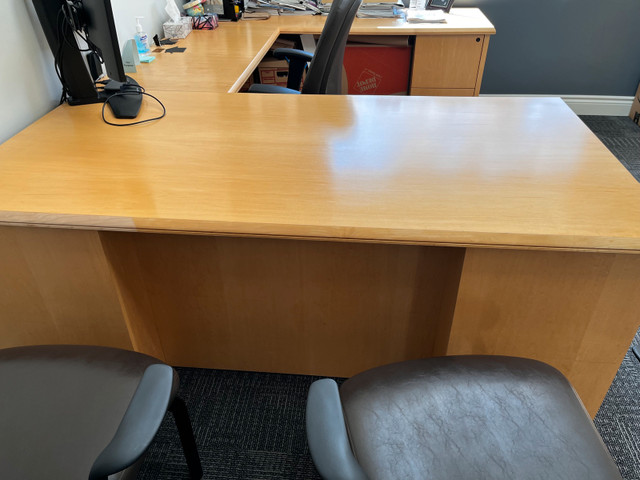 Maple desk suite in Multi-item in Oakville / Halton Region