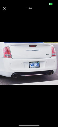 Chrysler SRT8 rear diffuser