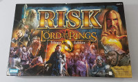 Risk Lord Of The Rings Trilogy Edition, NEW w FREE BONUS