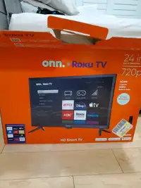 ONN Roku 24 inch Smart tv