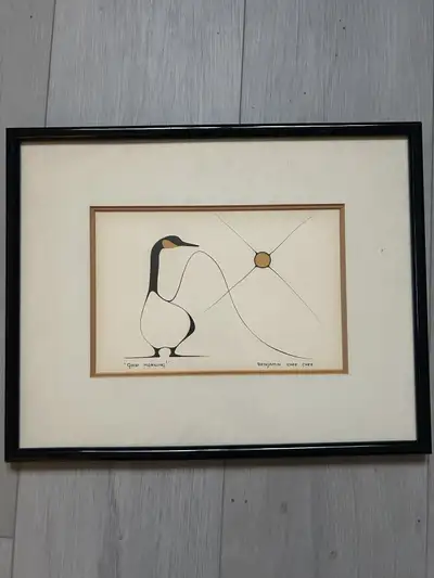 Framed Indigenous Canadian Native Art Print, View more