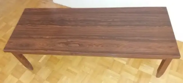 Brown Coffee Table with Wooden legs, 5 feet in Coffee Tables in City of Toronto - Image 2