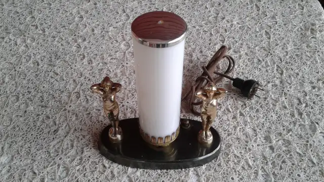 Vintage Set of Art Deco Table Lamps in Arts & Collectibles in New Glasgow - Image 3