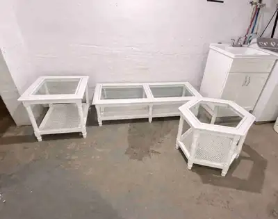 Coffee Table/ 2 Side Tables, View more