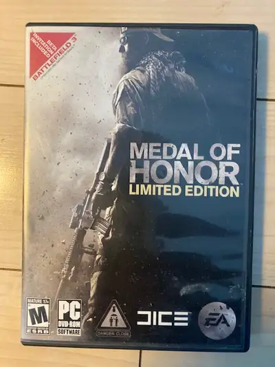 Medal of Honor Limited Edition video game (PC, DVD-ROM EA 2010), View more