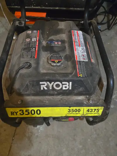 3500W RYOBI GENERATOR, View more