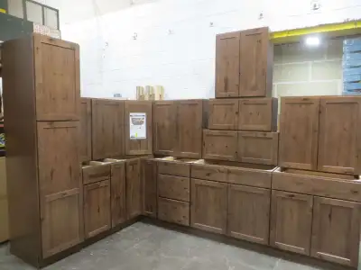 Fairly new but used Kitchen Cabinets. Full Kitchen, View more