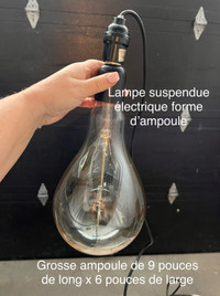 Lampe suspendue 