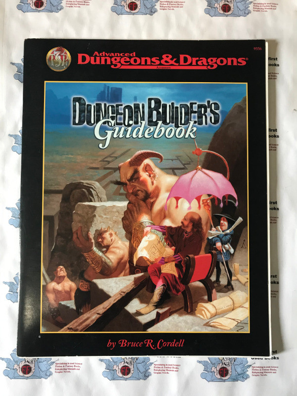 RPG: AD&D 2nd: Dungeon Builder's Guidebook in Fiction in Annapolis Valley