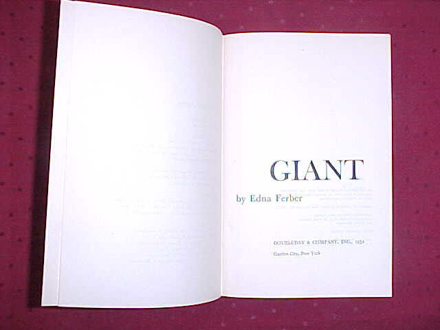 GIANT by EDNA FERBER in Other in Calgary - Image 3