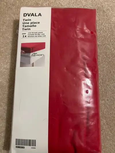New IKEA Twin fitted sheet, View more